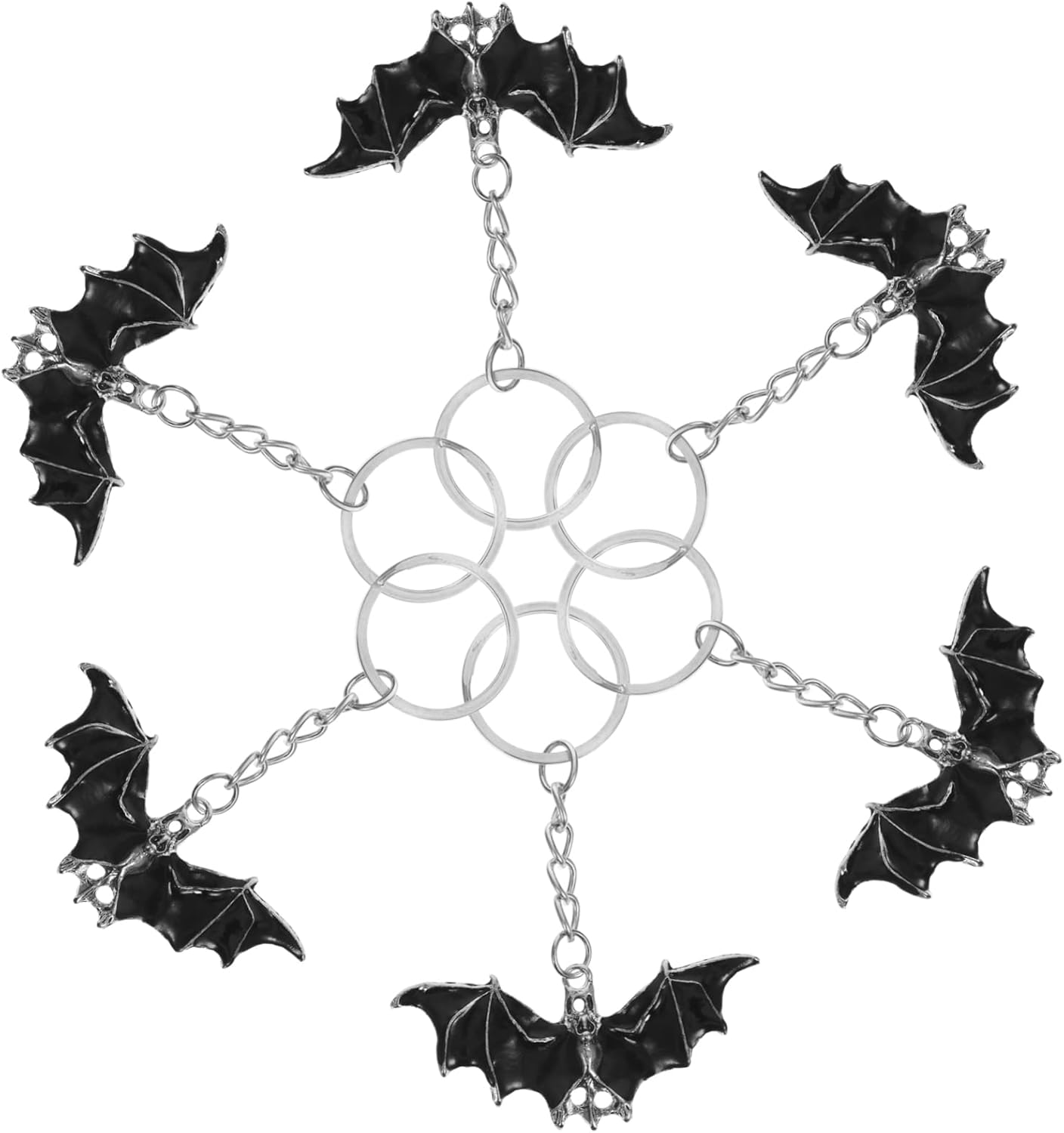 Totority 18pcs Halloween Keychain Decorative Pack