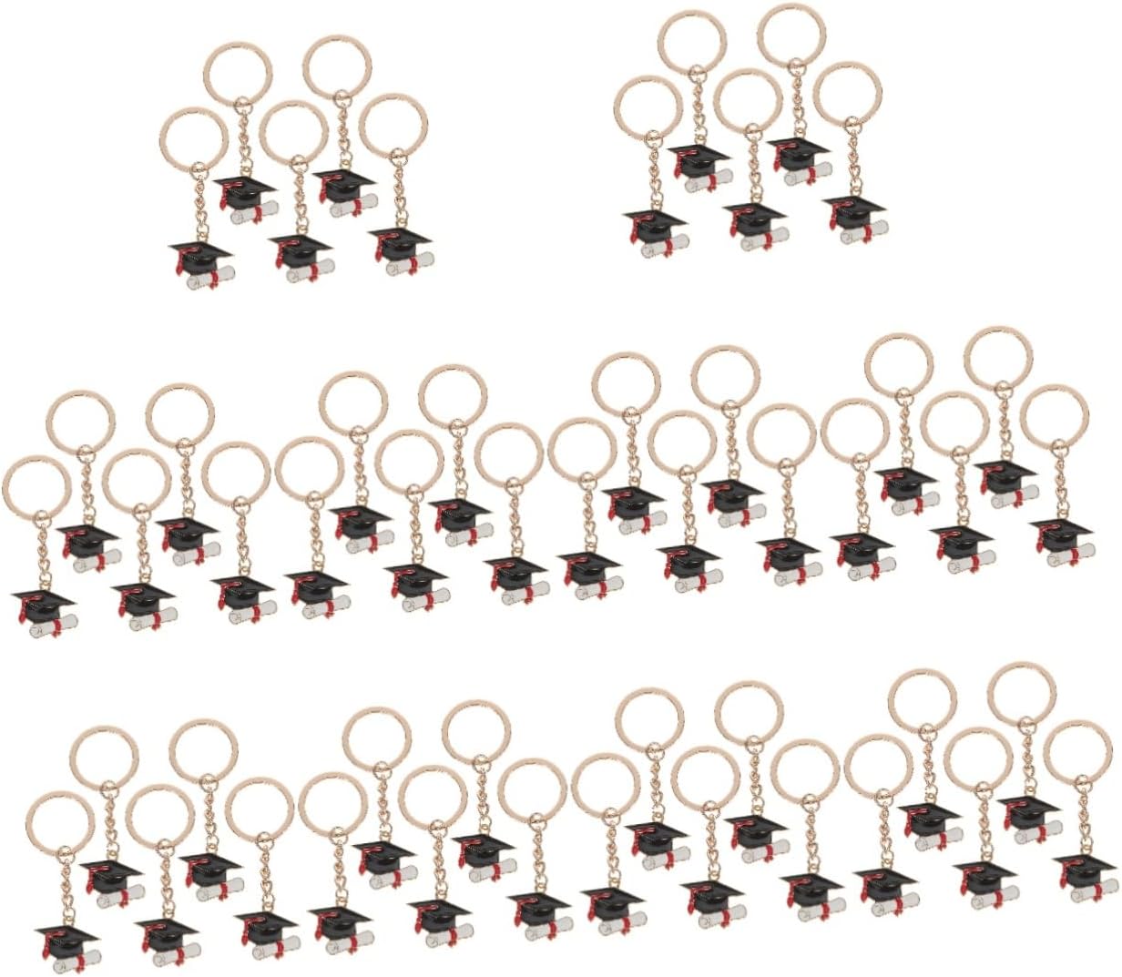 SOIMISS Graduation Keychain with Plush Design