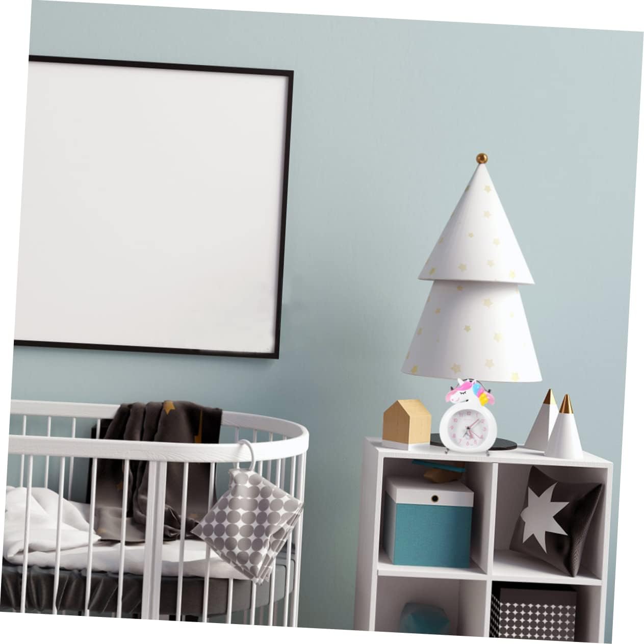 Cute Unicorn Alarm Clock with Night Light for Home