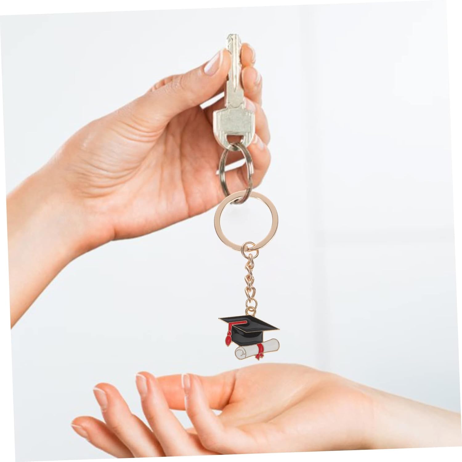 SOIMISS Graduation Keychain with Plush Design