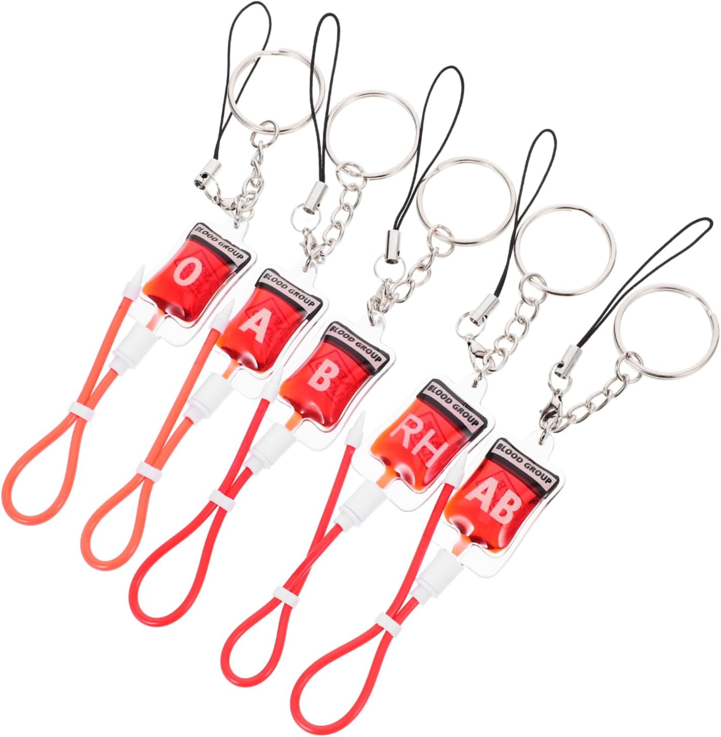10pcs Cute Halloween Keychain Pendant for Bags Keys and Phones