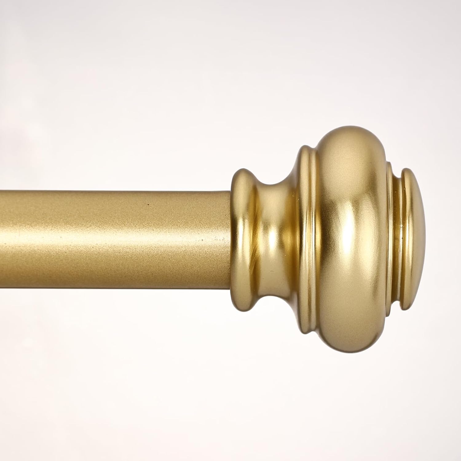 Heavy Duty Curtain Rods 28-88 Inches Gold Finishing Single Rod