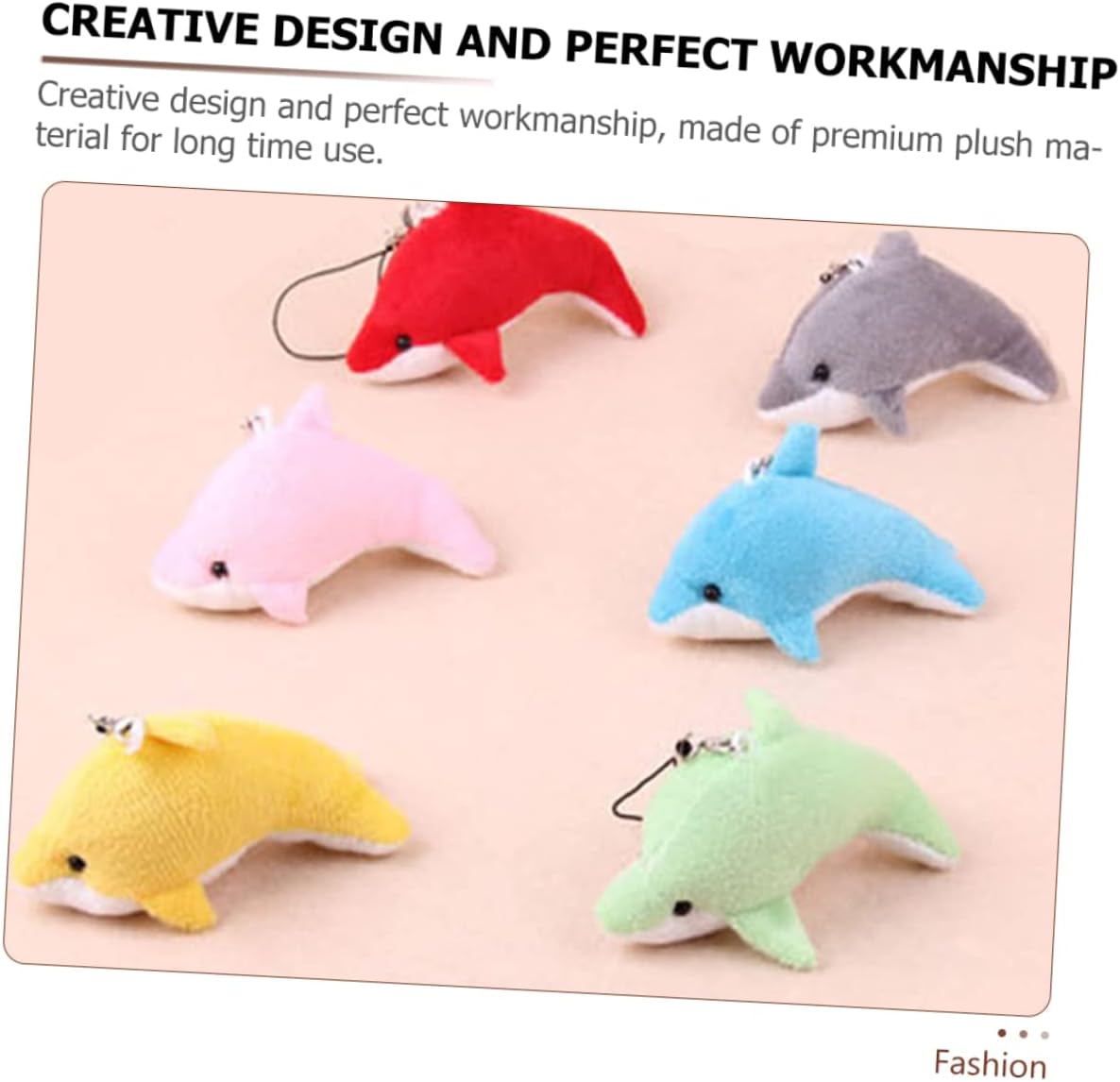SOIMISS 25pcs Plush Keychain Mini Backpack Set