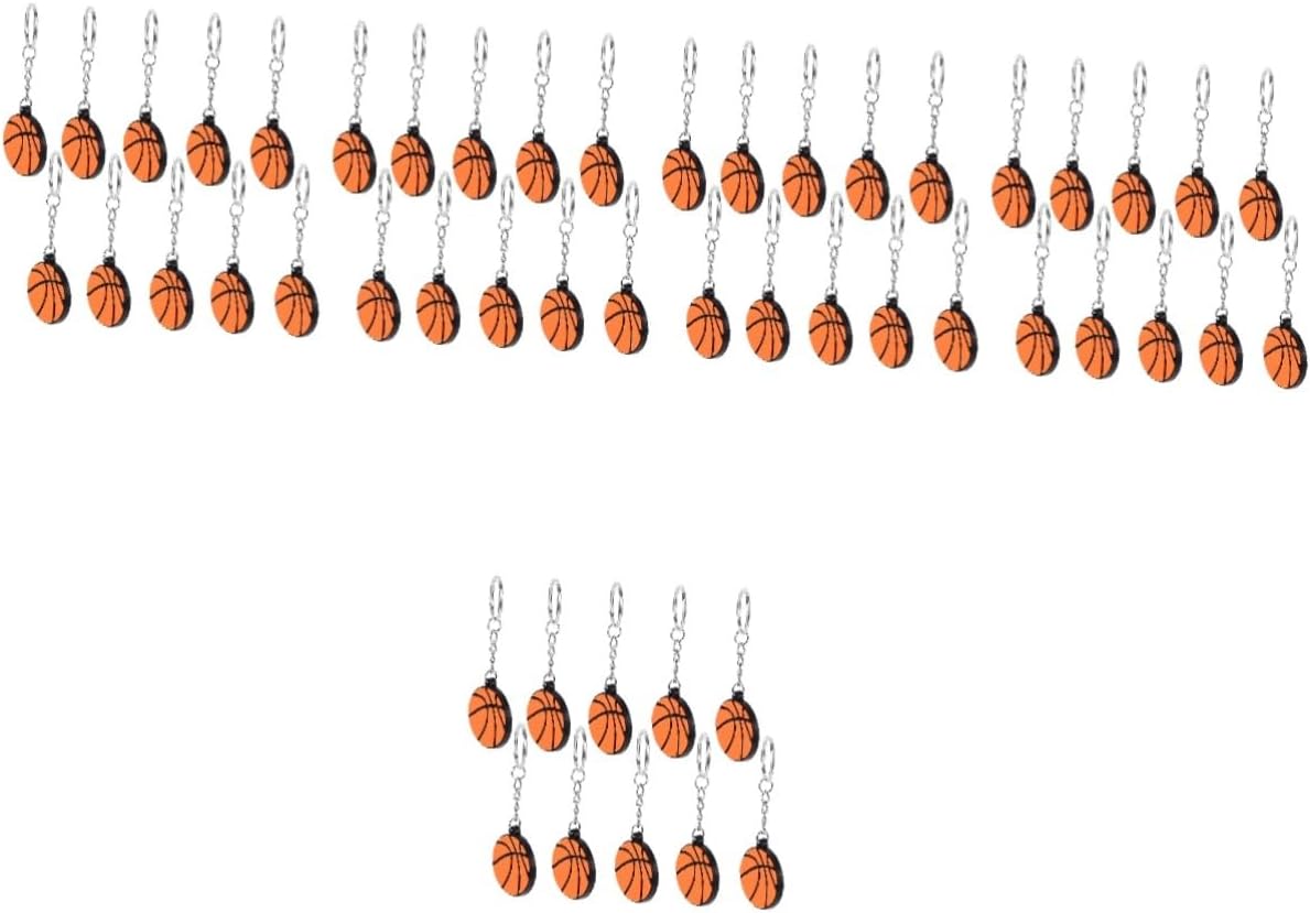 BESPORTBLE Sports Keychain with Racket Holder and Baseball Bowling Display