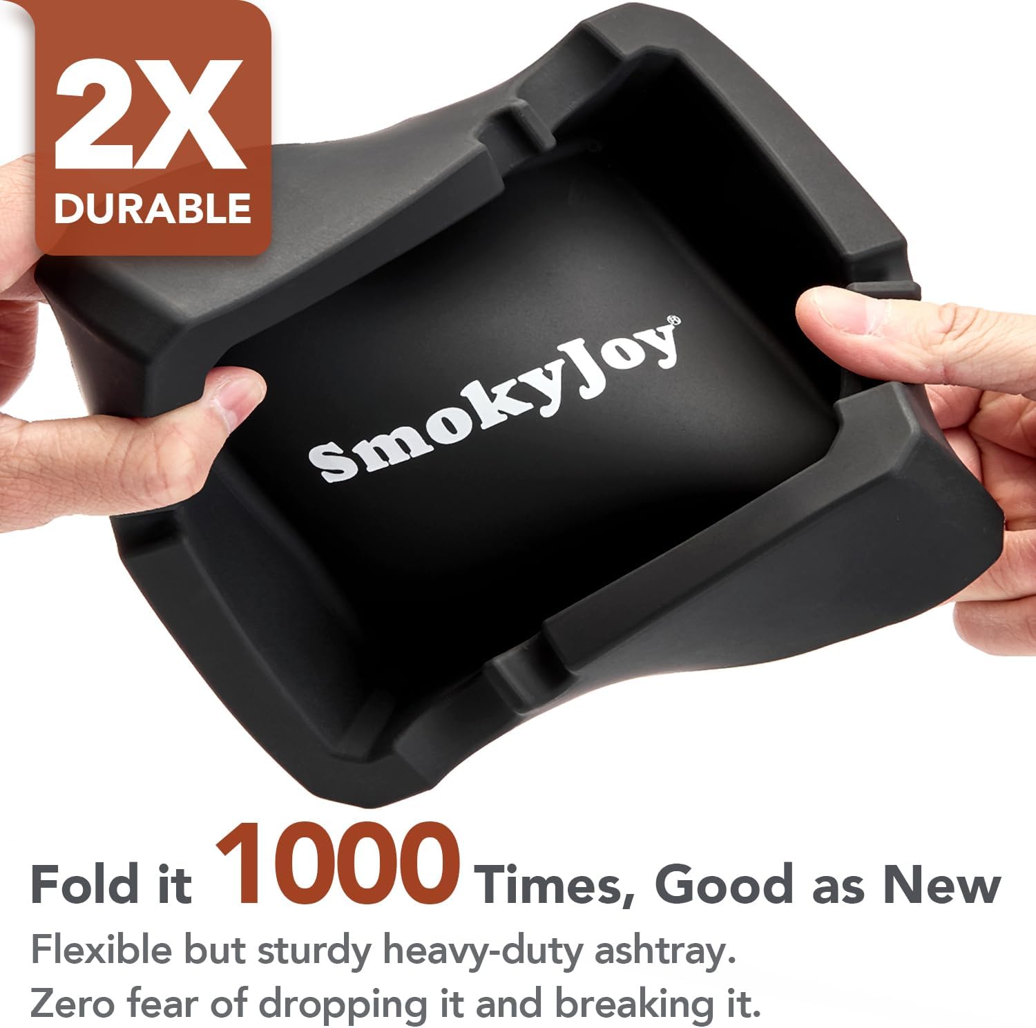 SmokyJoy Windproof Cigar Ashtray with Lid