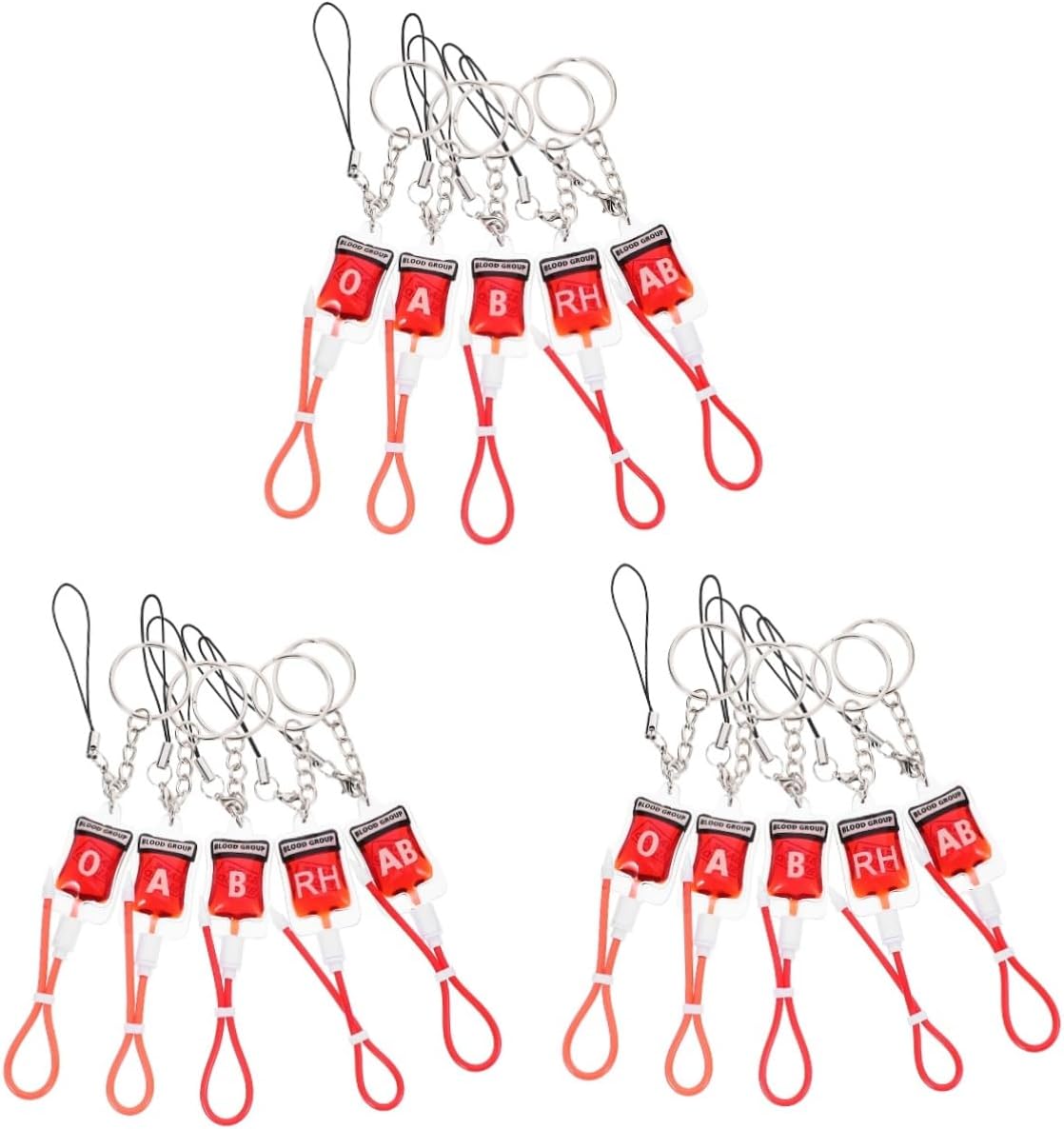 15pcs Unique Halloween Keychain Party Favors for Bags and Backpacks
