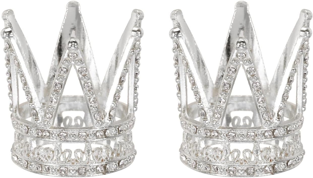 MECCANIXITY Crystal Ball Display Stand 16 Inch Silver