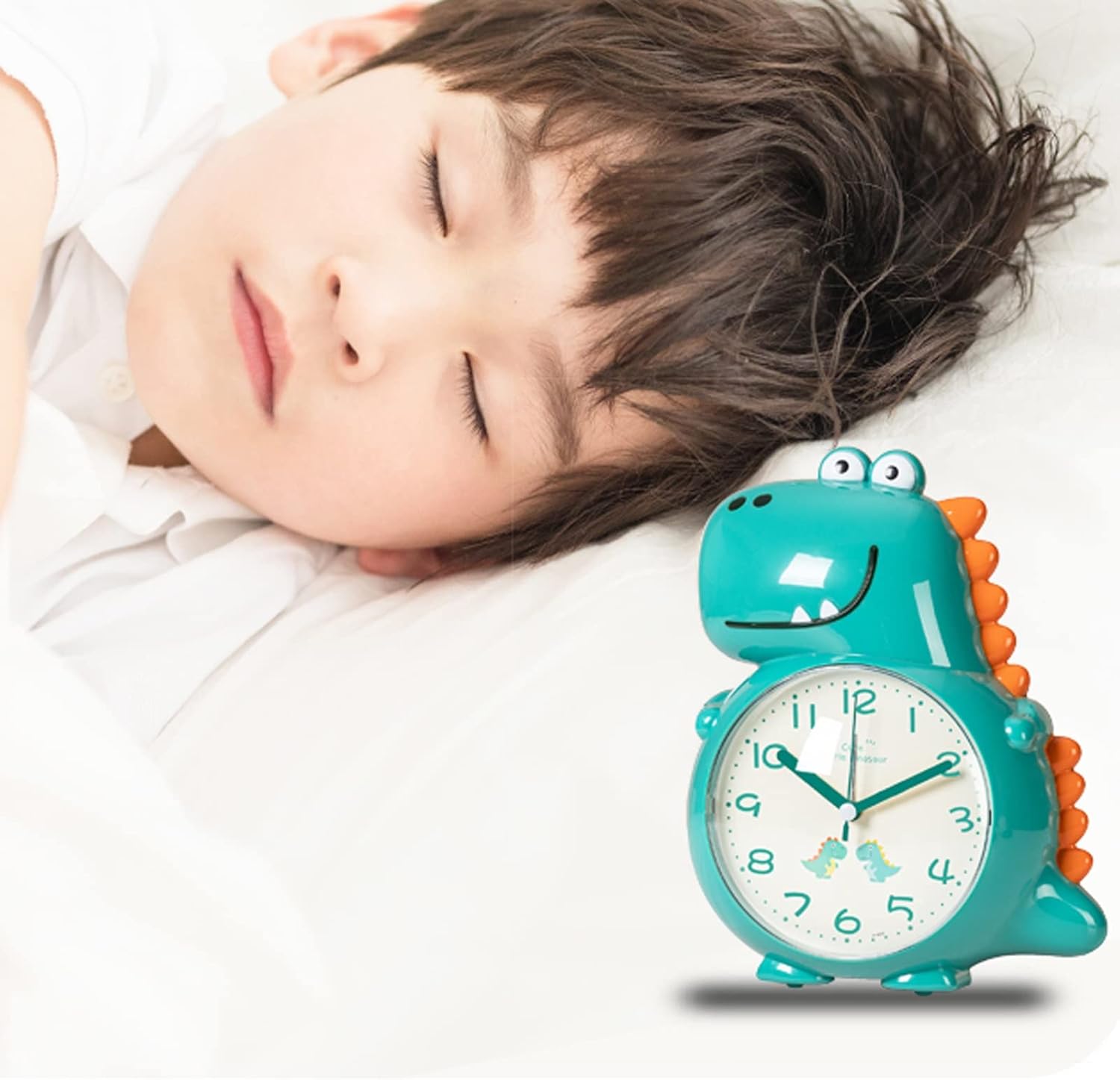Dinboz26x Cute Dinosaur Alarm Clock for Kids