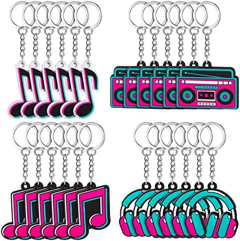 Fumete Music Keychain Back to School Party Favor