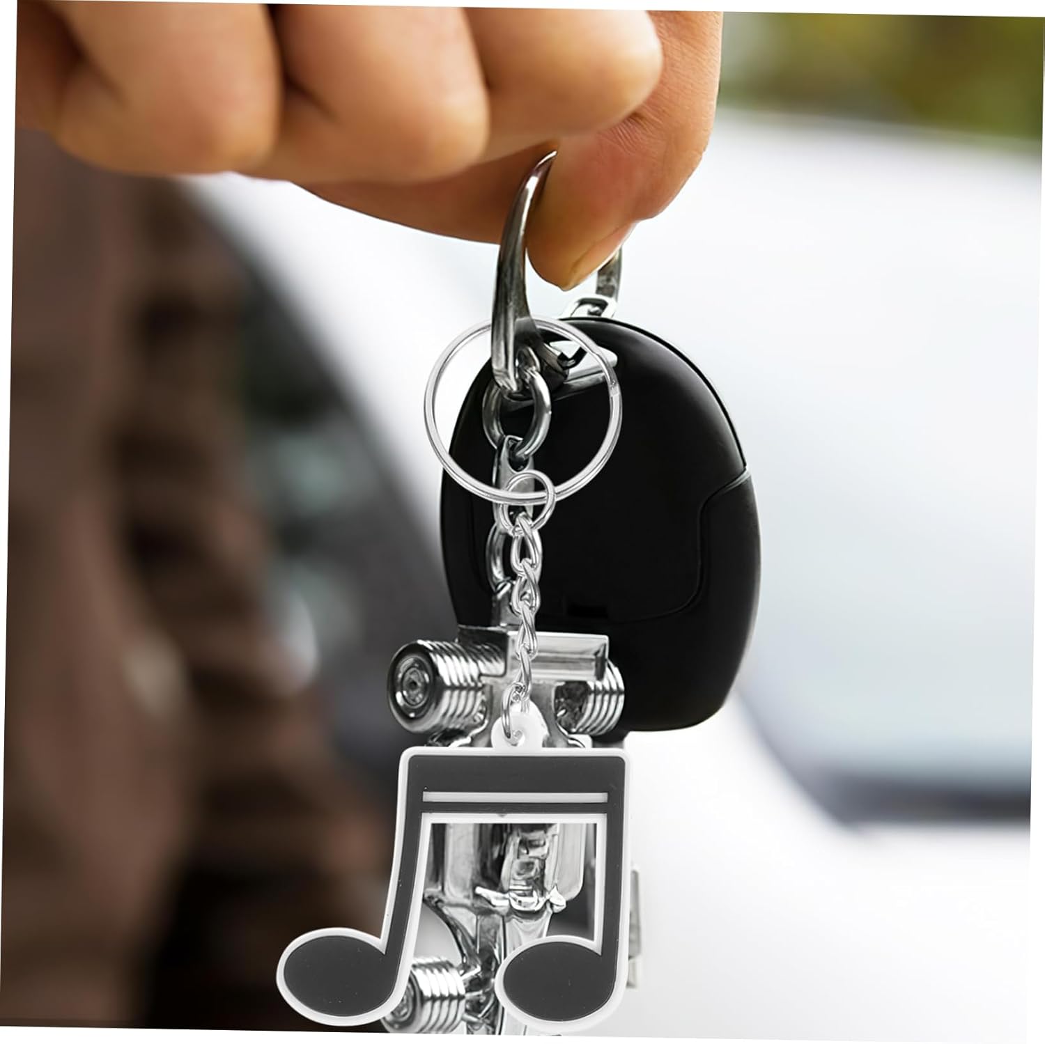 HOOTNEE 20pcs Music Themed Keychains for Party Favors