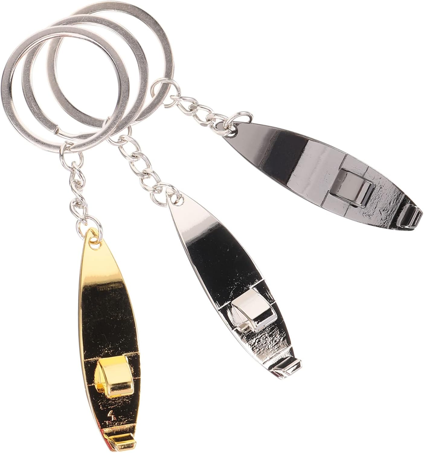 Cabilock 12pcs Surfboard Keychain Bottle Opener Set