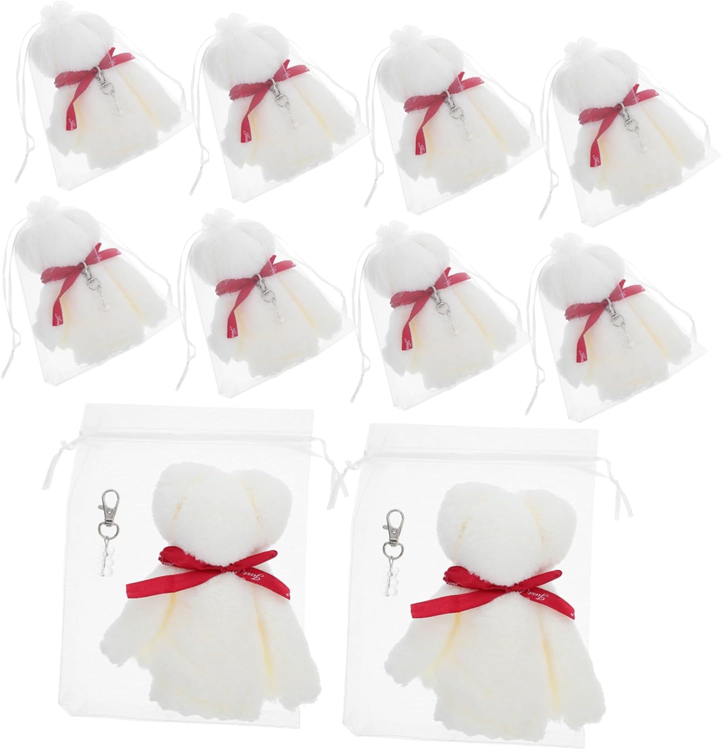 Cute Bear Keychain and Towel Set for Events