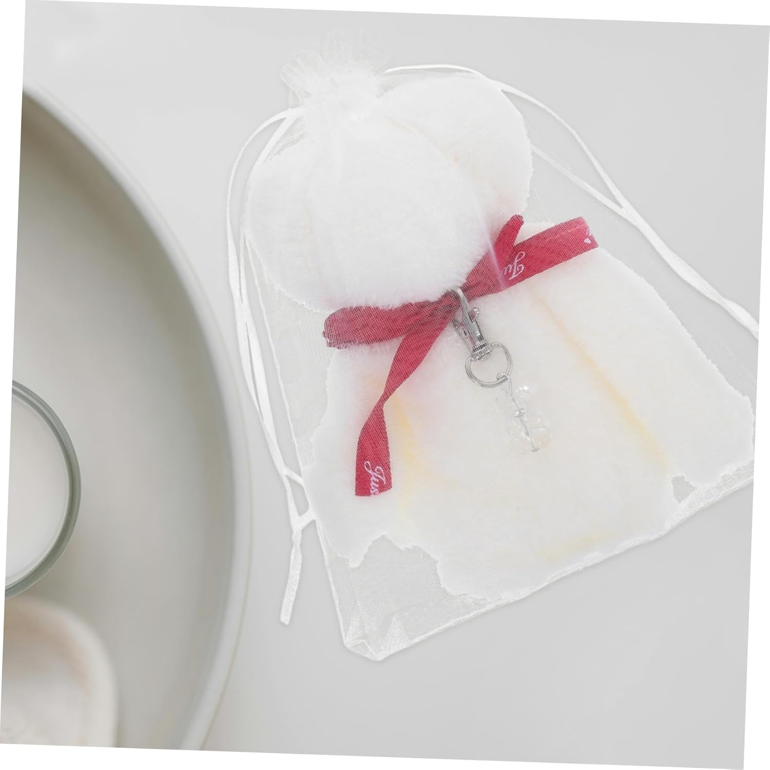 Cute Bear Keychain and Towel Set for Events