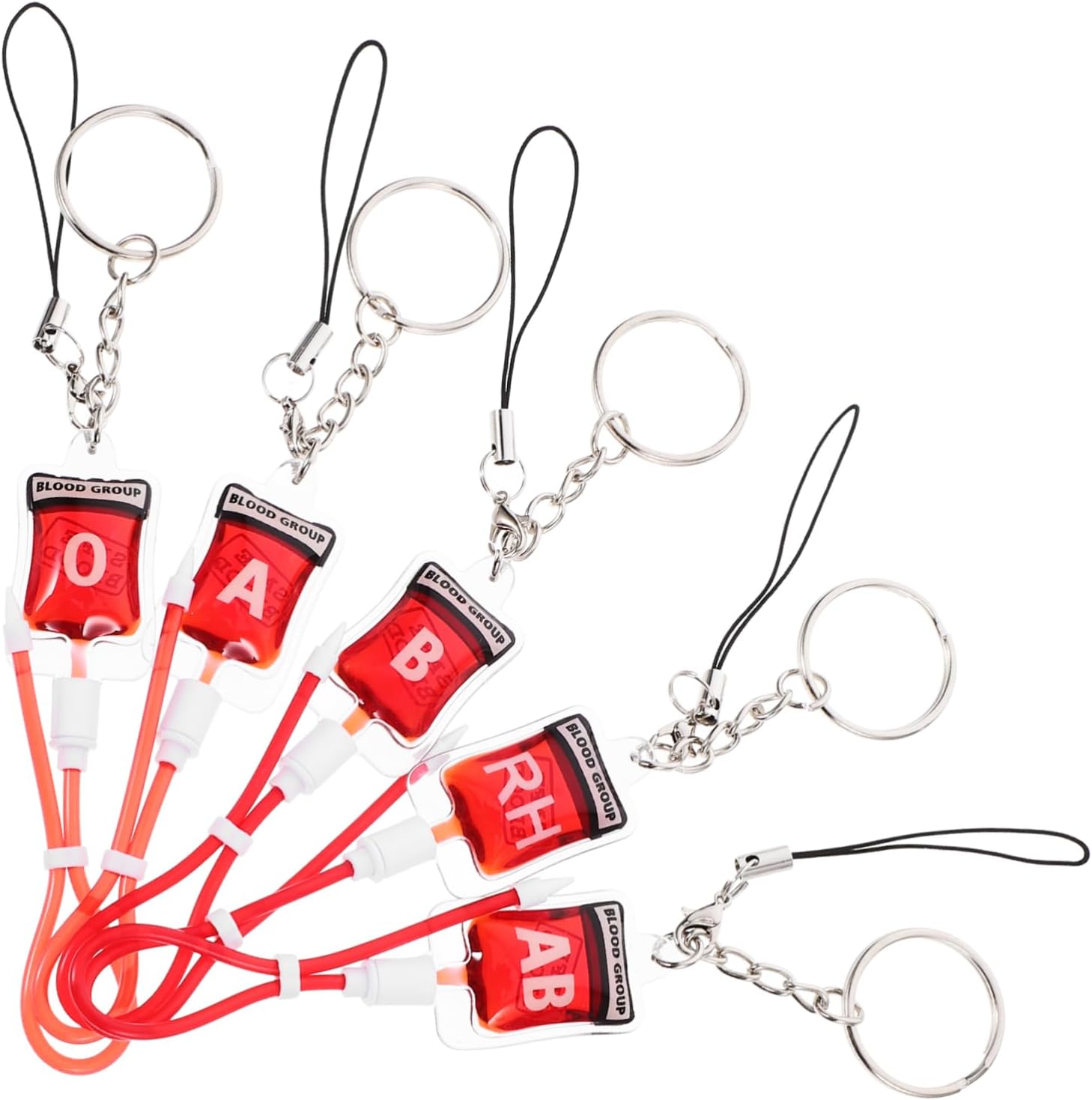 25pcs Halloween Keychain Set for Bags and Keys