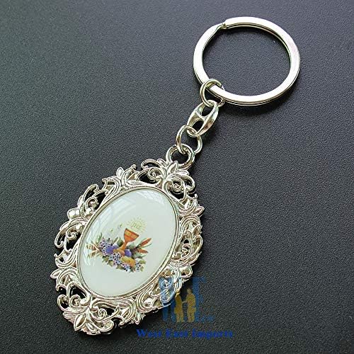 WE Personalized First Communion Keychain Favor 12 PCS 1