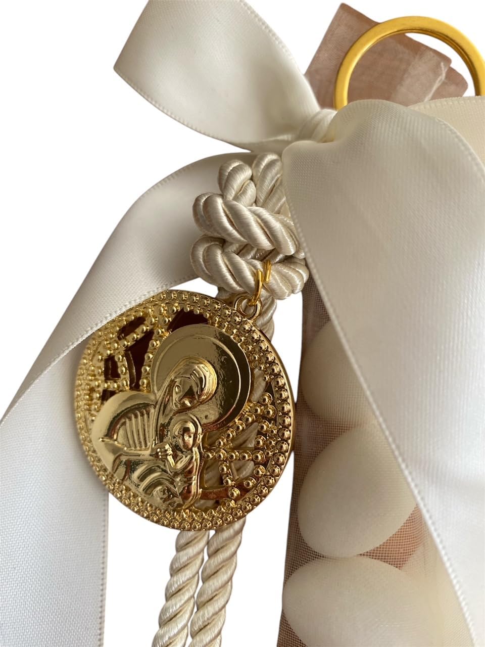 PJ by Design Christening Bomboniere Keyrings 5 Pack