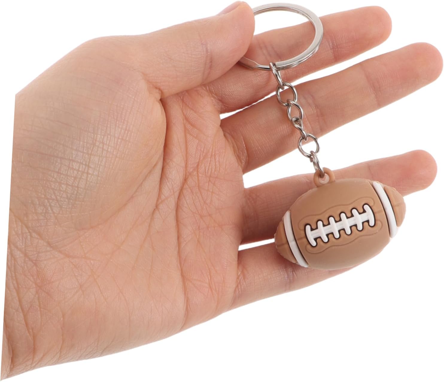 VICASKY 10pcs Sports Ball Keychains Set