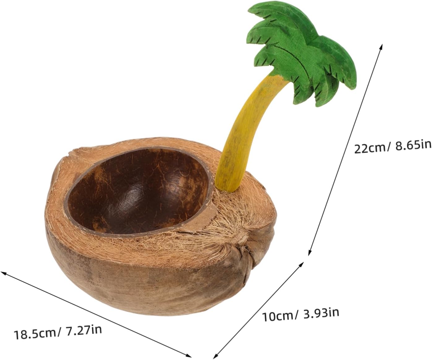Coconut Shell Candle Holder Bowl for Home Parties Weddings