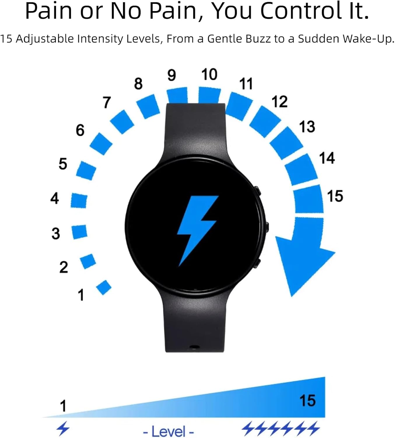 Electric Shock Alarm Clock for Heavy Sleepers