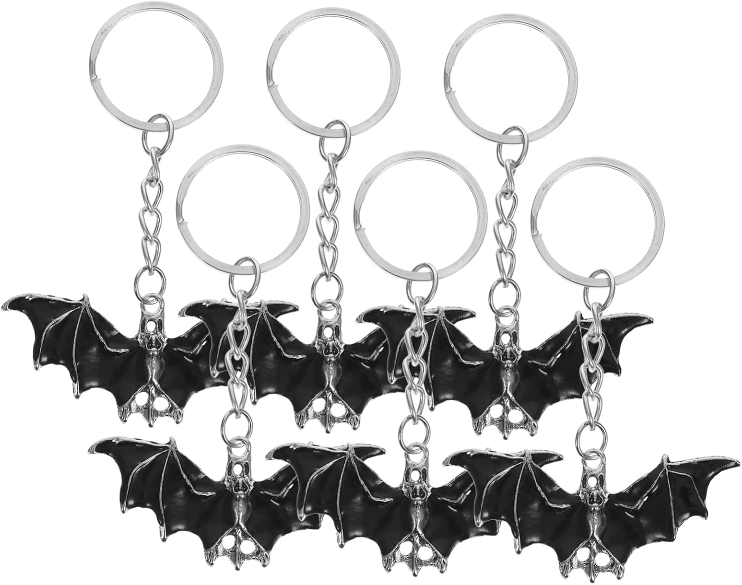 Totority 18pcs Halloween Keychain Decorative Pack