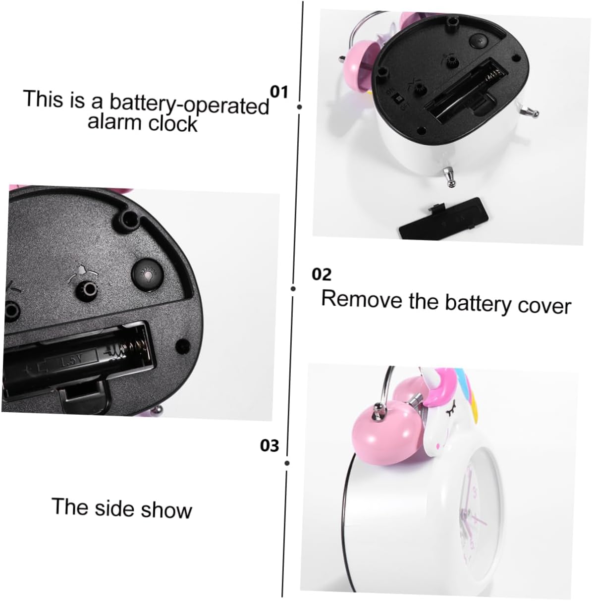 Unicorn Alarm Clock for Boys and Girls
