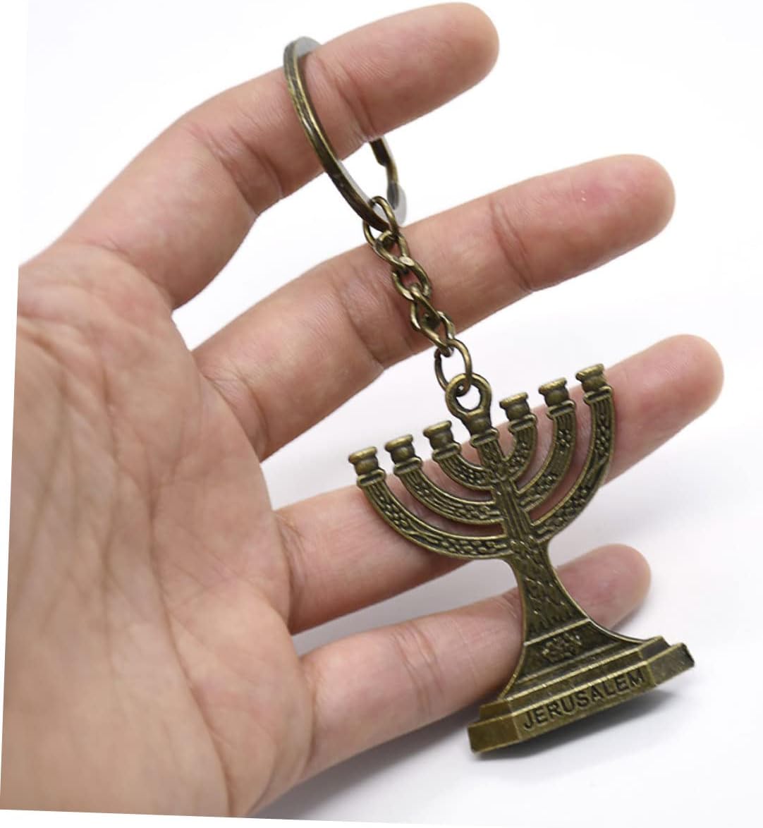 20 Pcs Hanukkah Key Ring Tote Purse Gift Ornaments Backpack Keychain