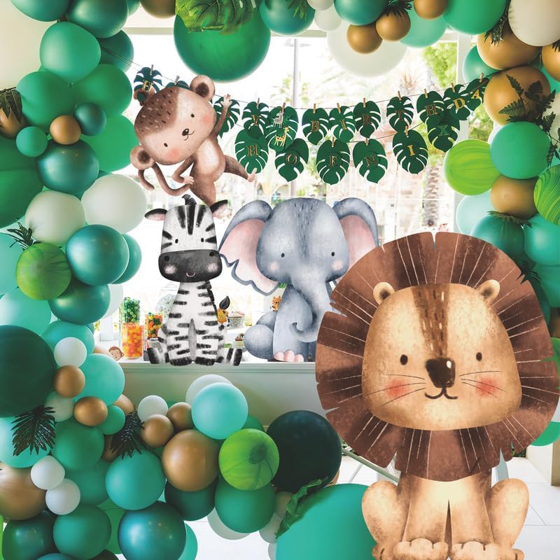 Watercolor Animal Cardboard Cutout - Lion Stand Up