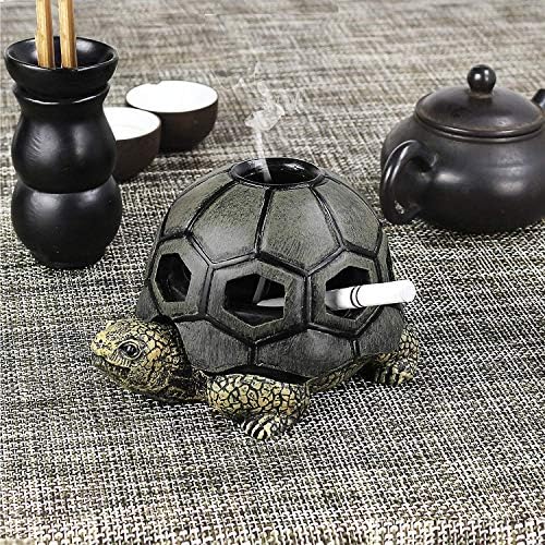 Monsiter QE Turtle Ashtrays for Cigarettes Cute Home Decor