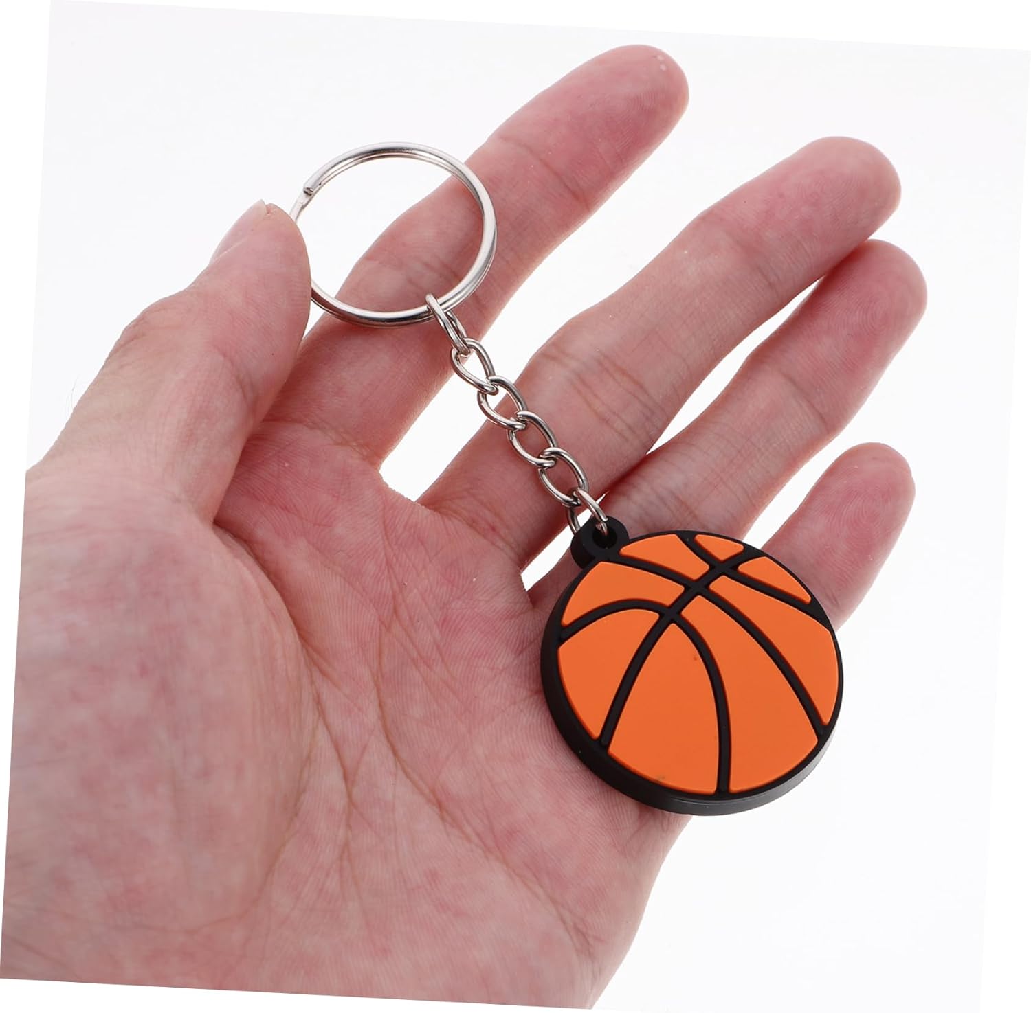 BESPORTBLE Sports Keychain with Racket Holder and Baseball Bowling Display