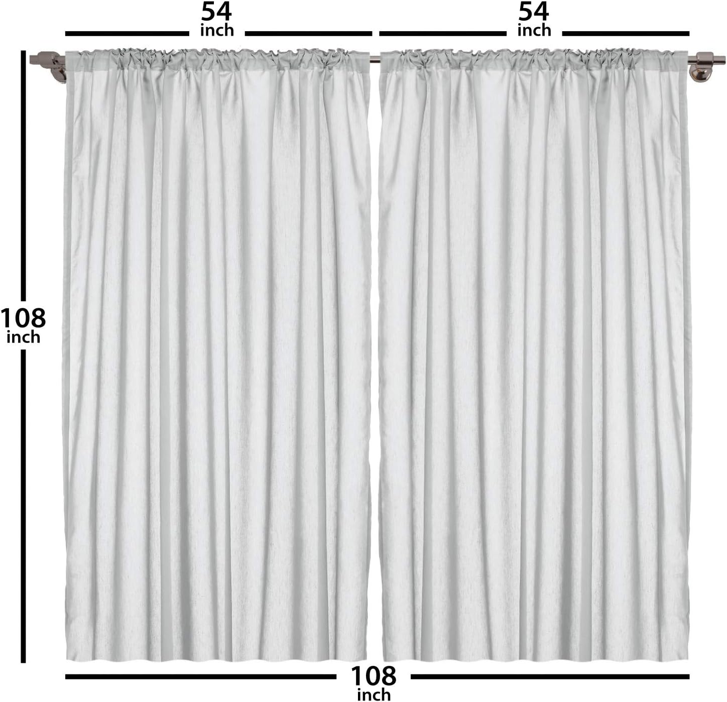 Lunarable Colorful Curtains with Celebration Candles Pattern