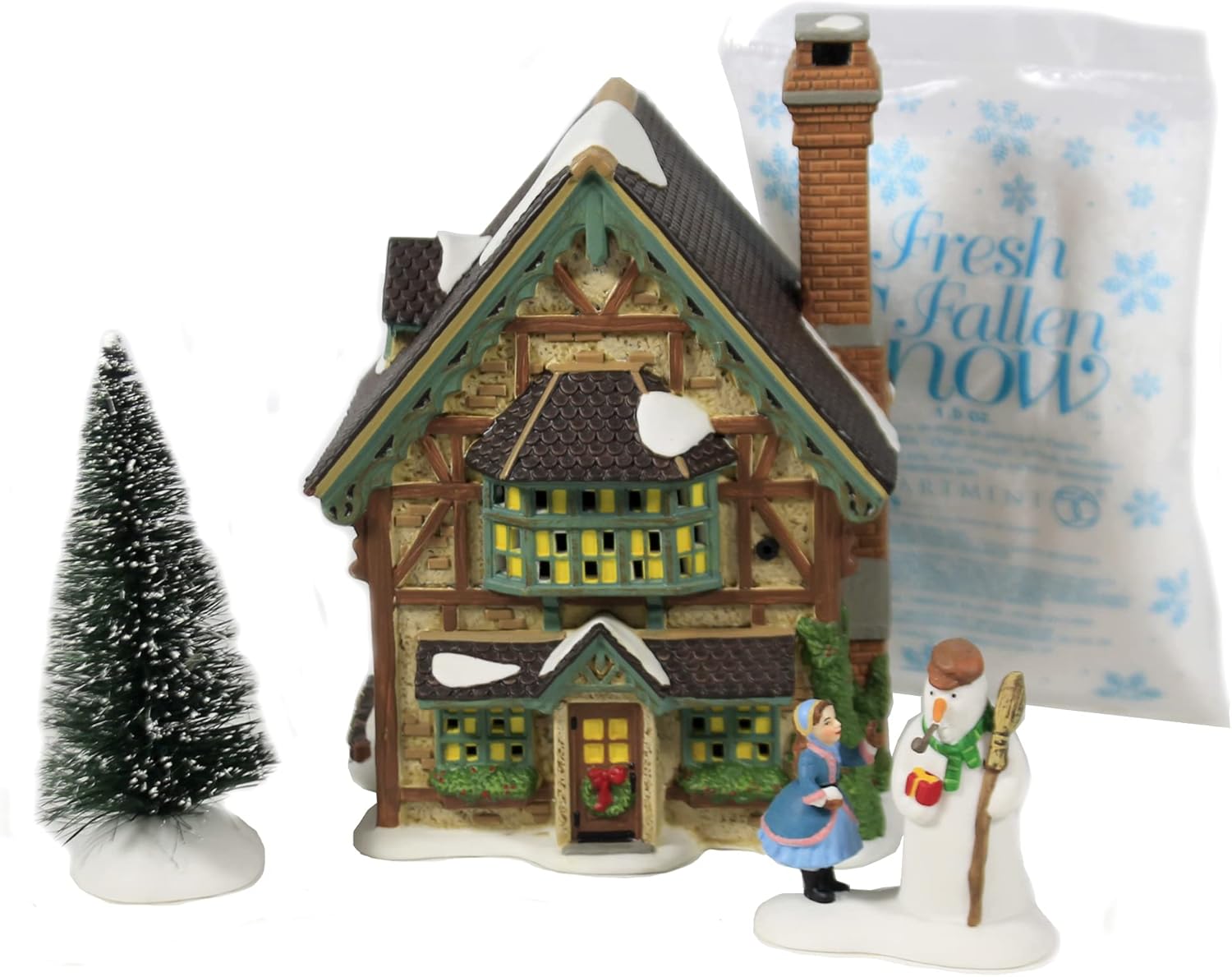 Department 56 Dickens Village Building Christmas Cheer Set