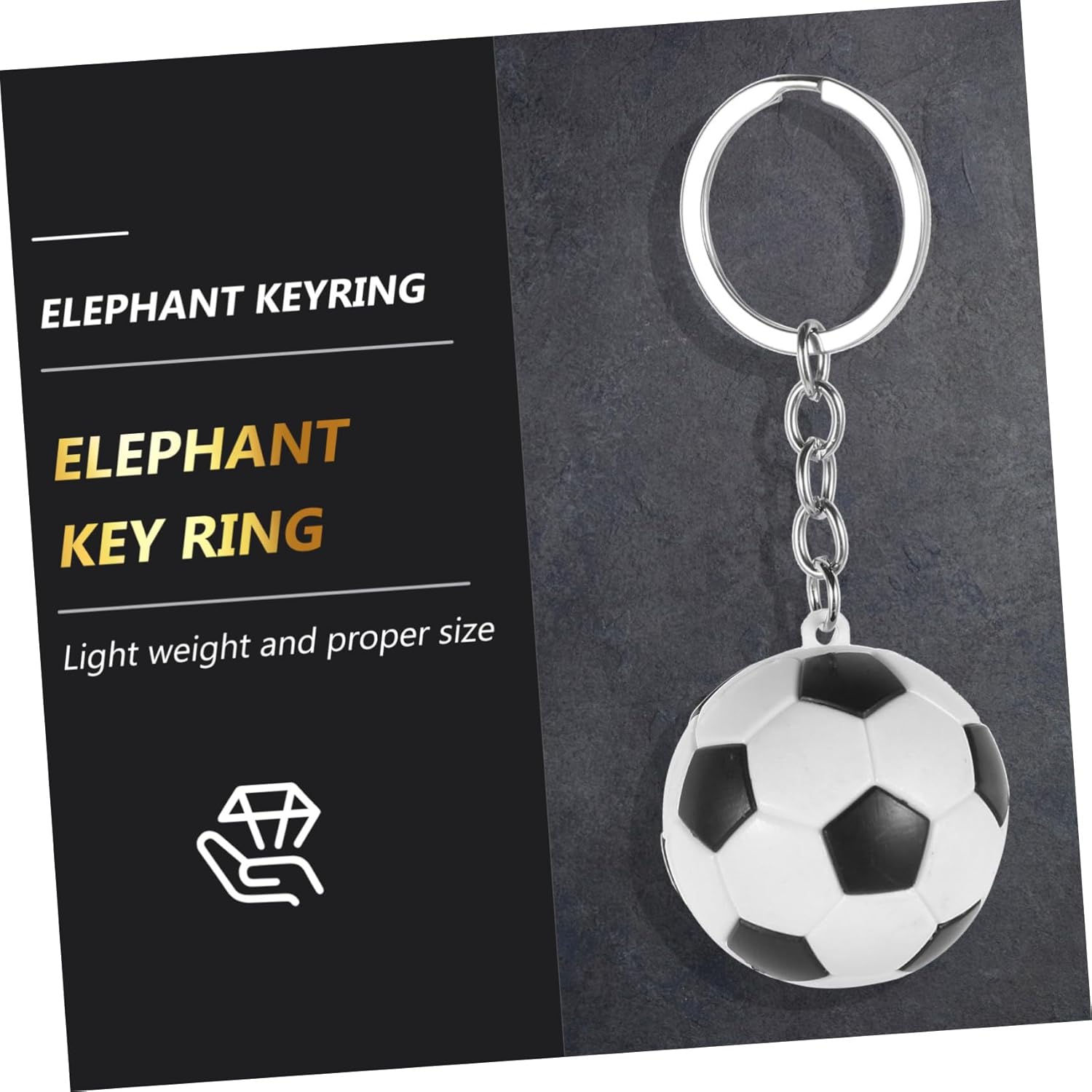 Cabilock Sports Keychain with Ball Design for Boys