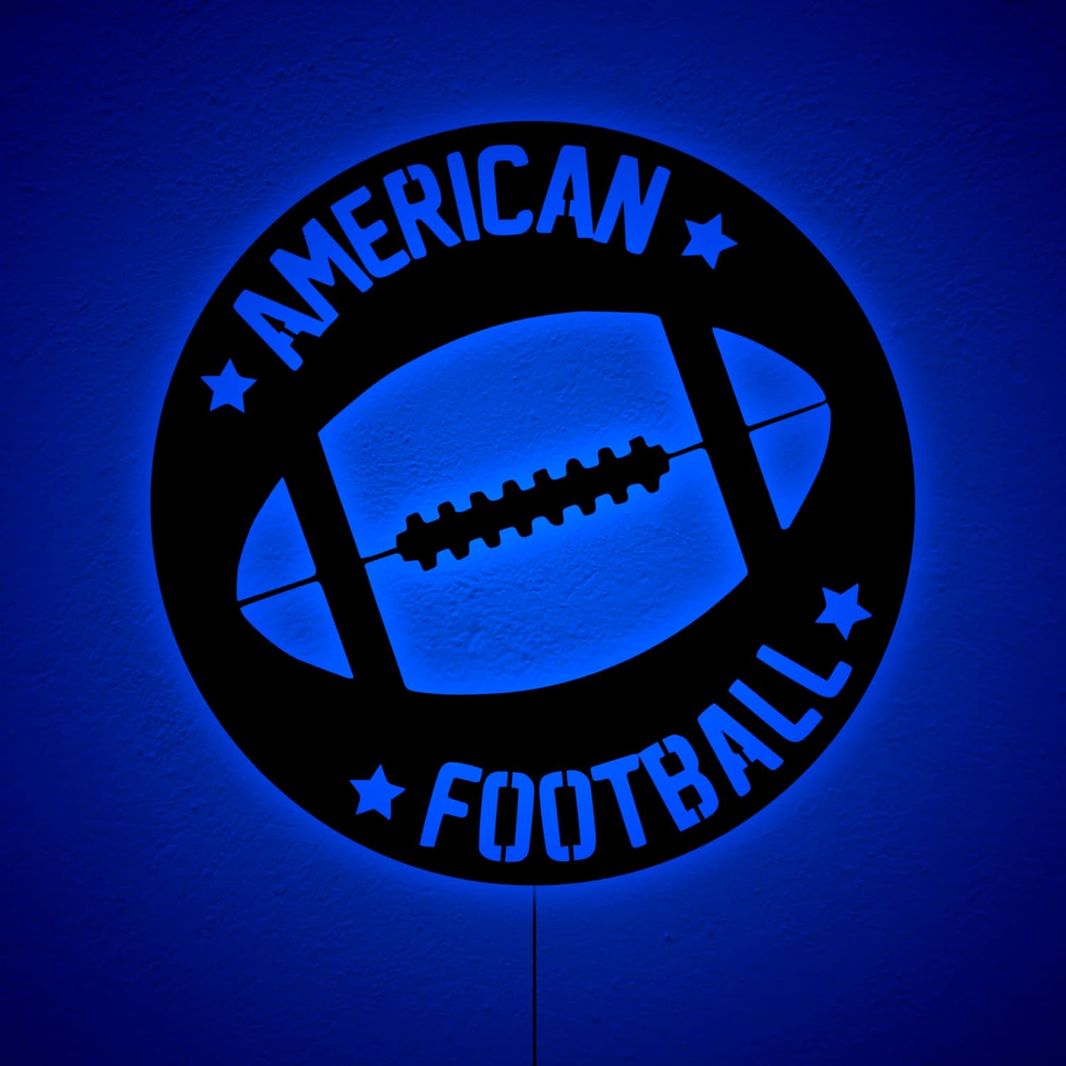 RGB Led Football Wall Art With 16 Colors