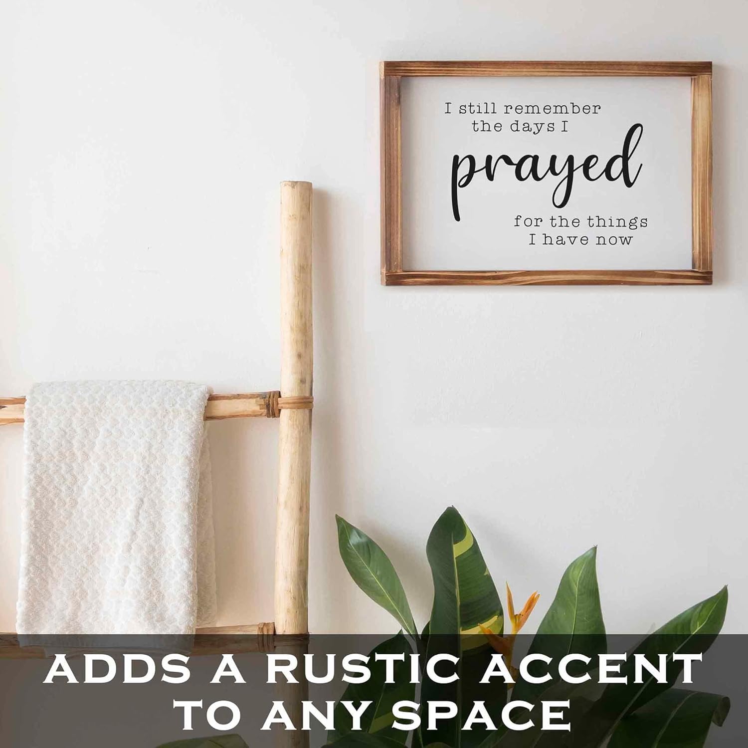 I Still Remember The Days I Prayed 11x16 Wall Sign