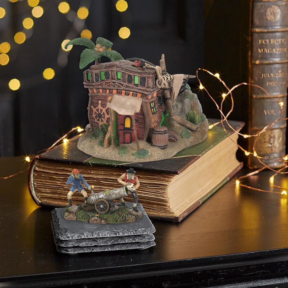 Department 56 Halloween Pirate Haven Lit Building 63 Inch