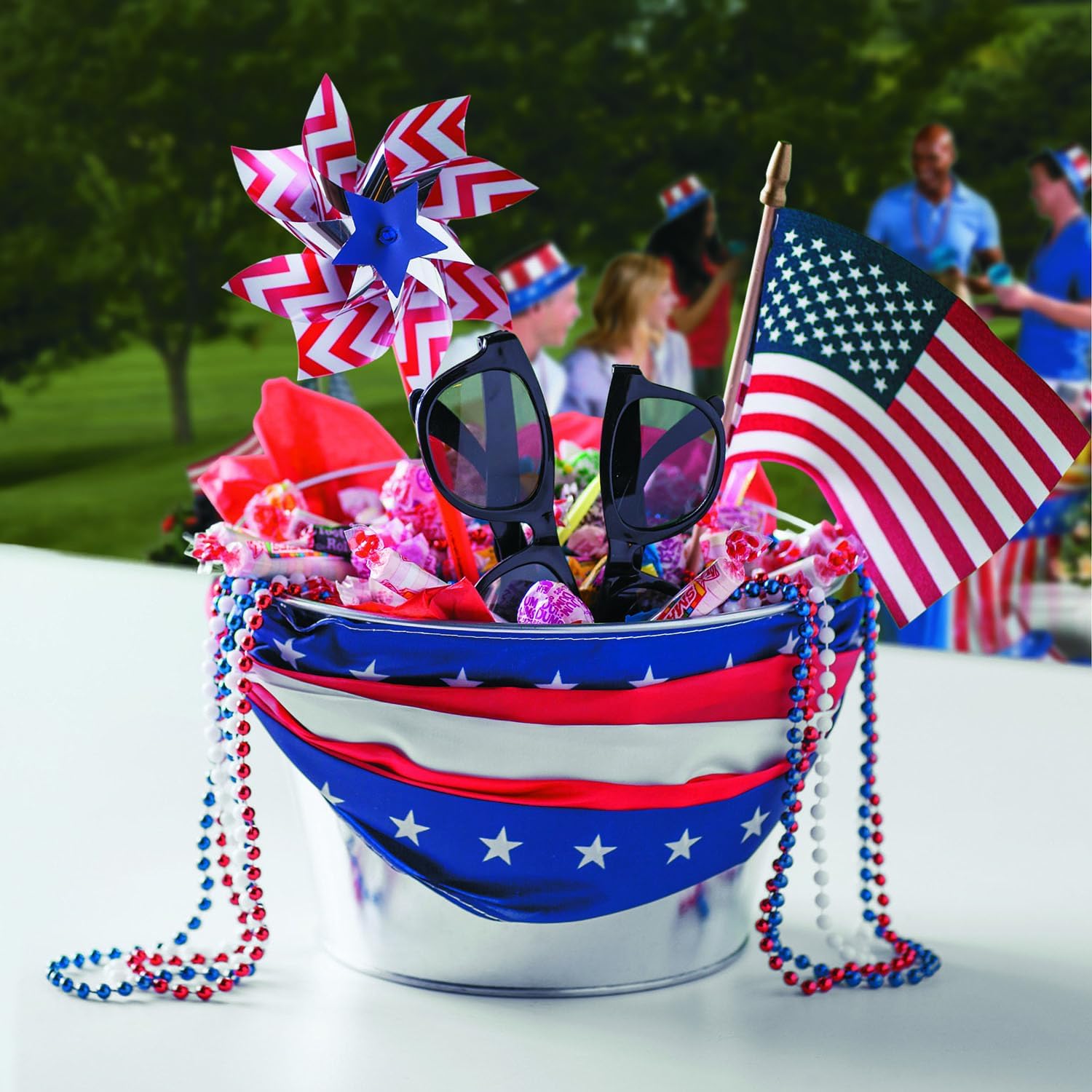 Fun Express Patriotic Pinwheels 36pk 11 Inch