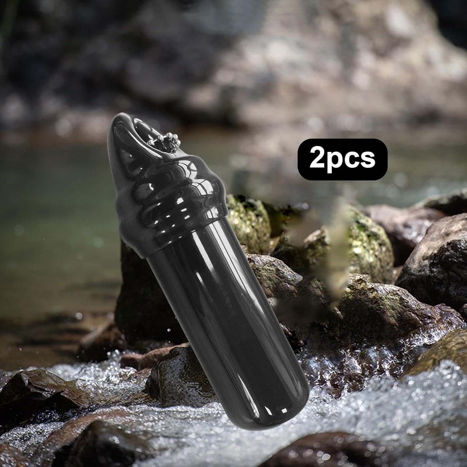 6X Buoyant Keychain with Waterproof Pouch