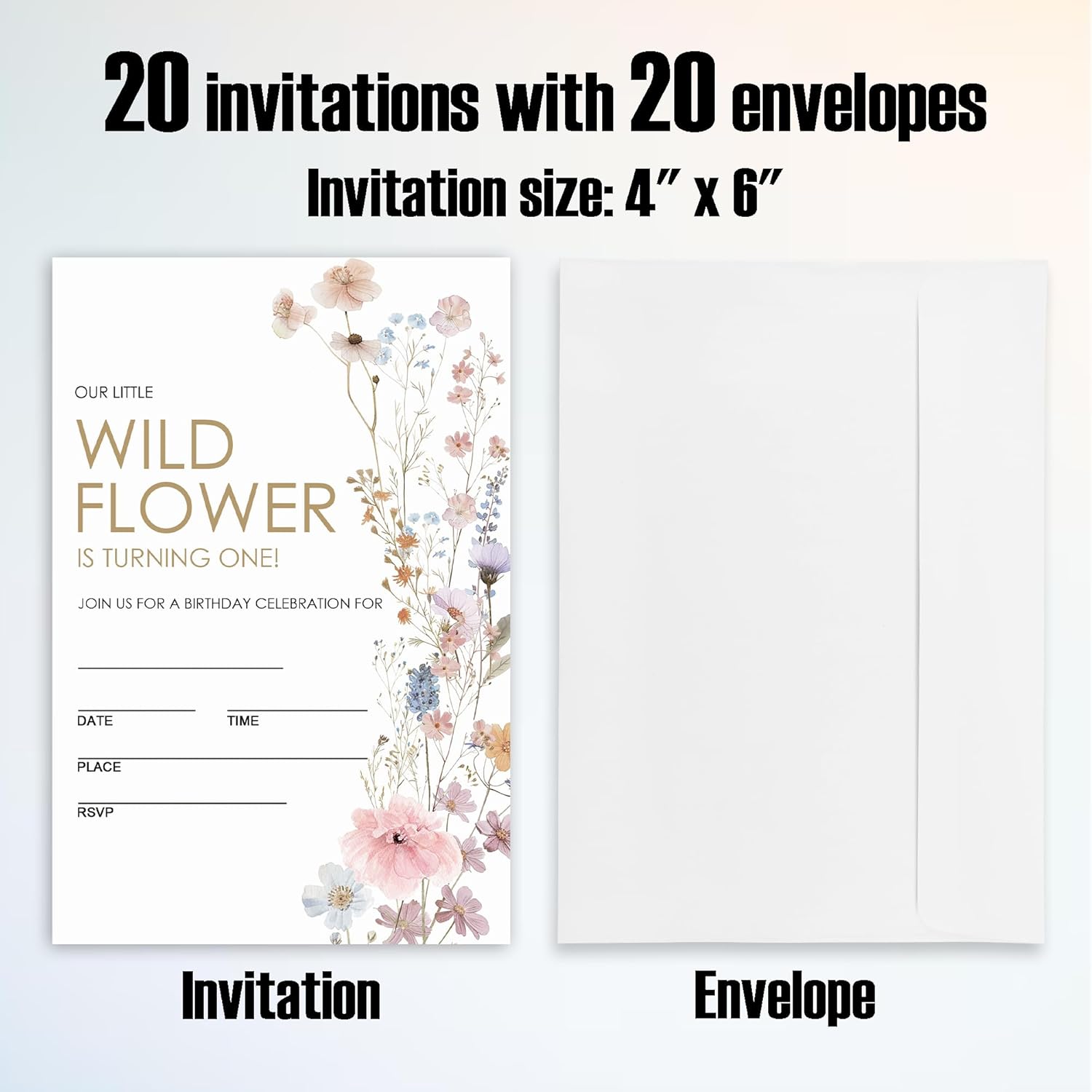 1st Birthday Party Invitations for Boys and Girls
