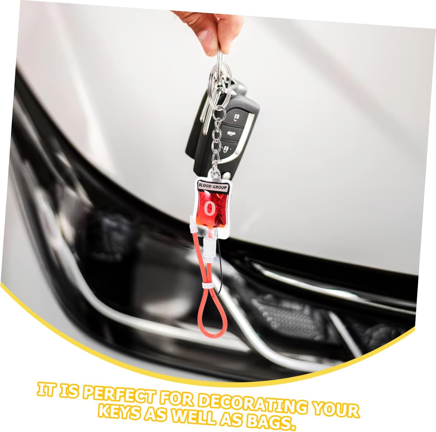 25pcs Unique Keychain Holder for Halloween Style Keyring Decor
