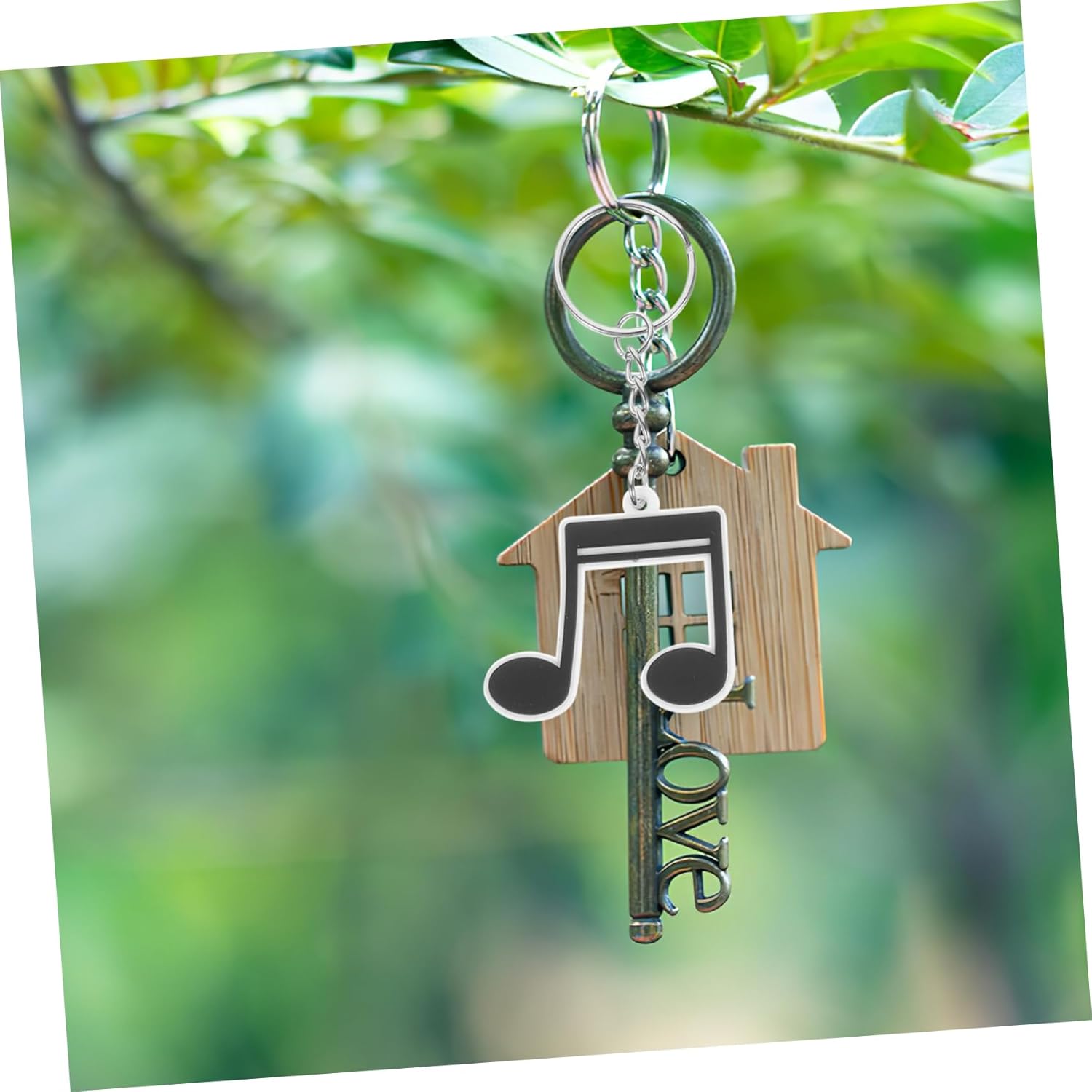 HOOTNEE 20pcs Music Themed Keychains for Party Favors