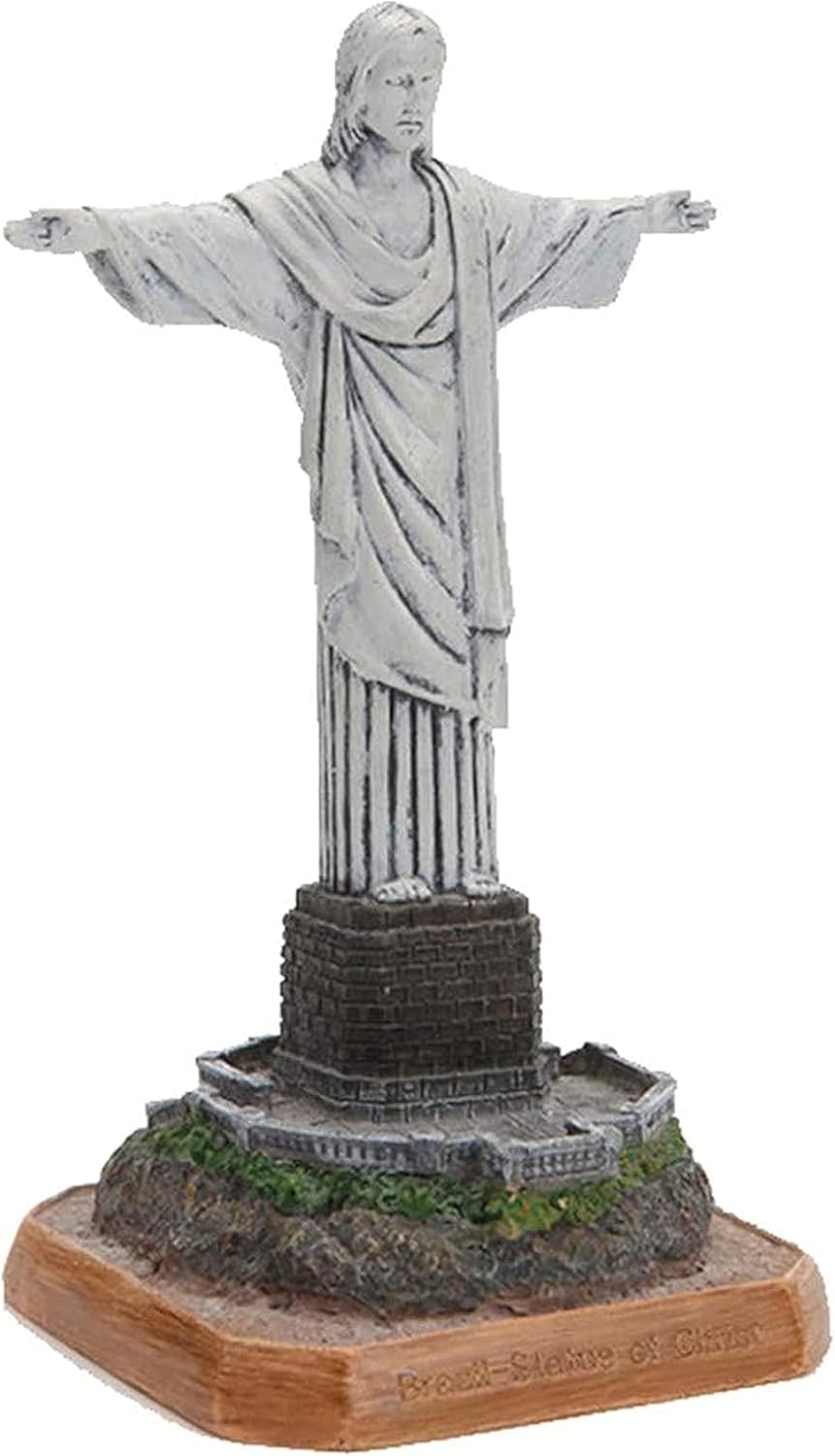 Brazilian Christ The Redeemer Statue Sculpture Ornament