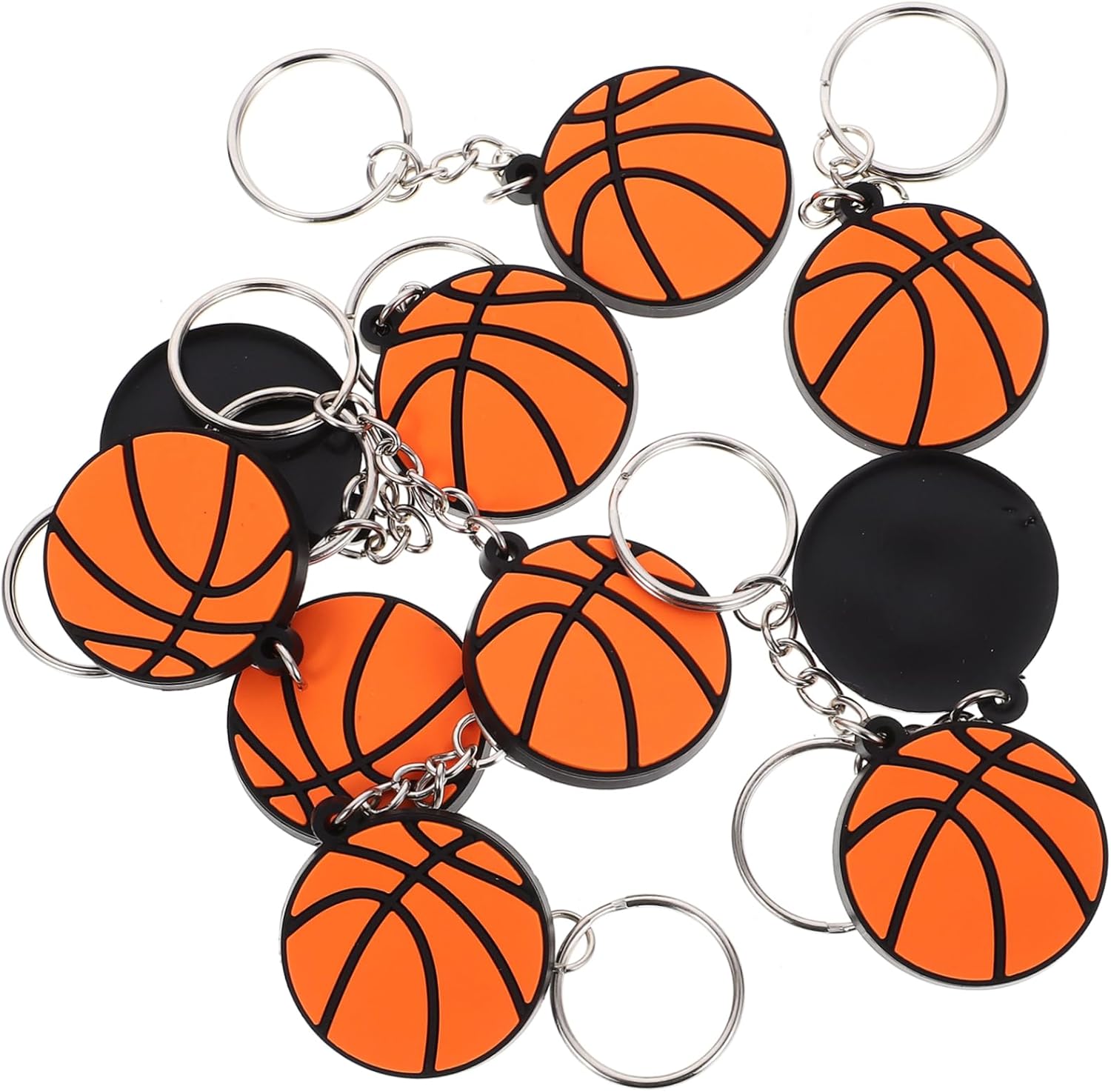 BESPORTBLE Sports Keychain with Racket Holder and Baseball Bowling Display