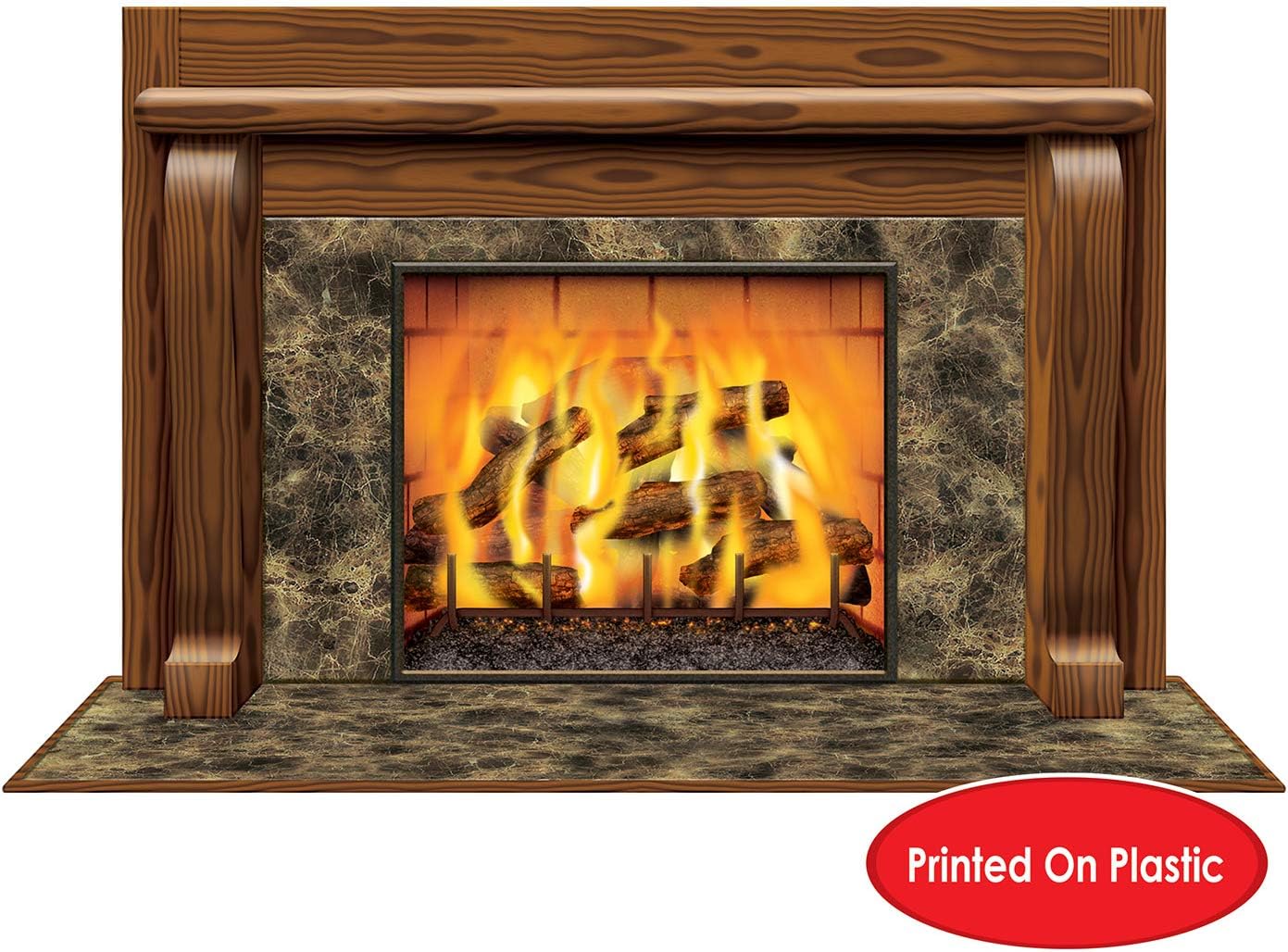 Beistle Fireplace Insta-View Party Accessory