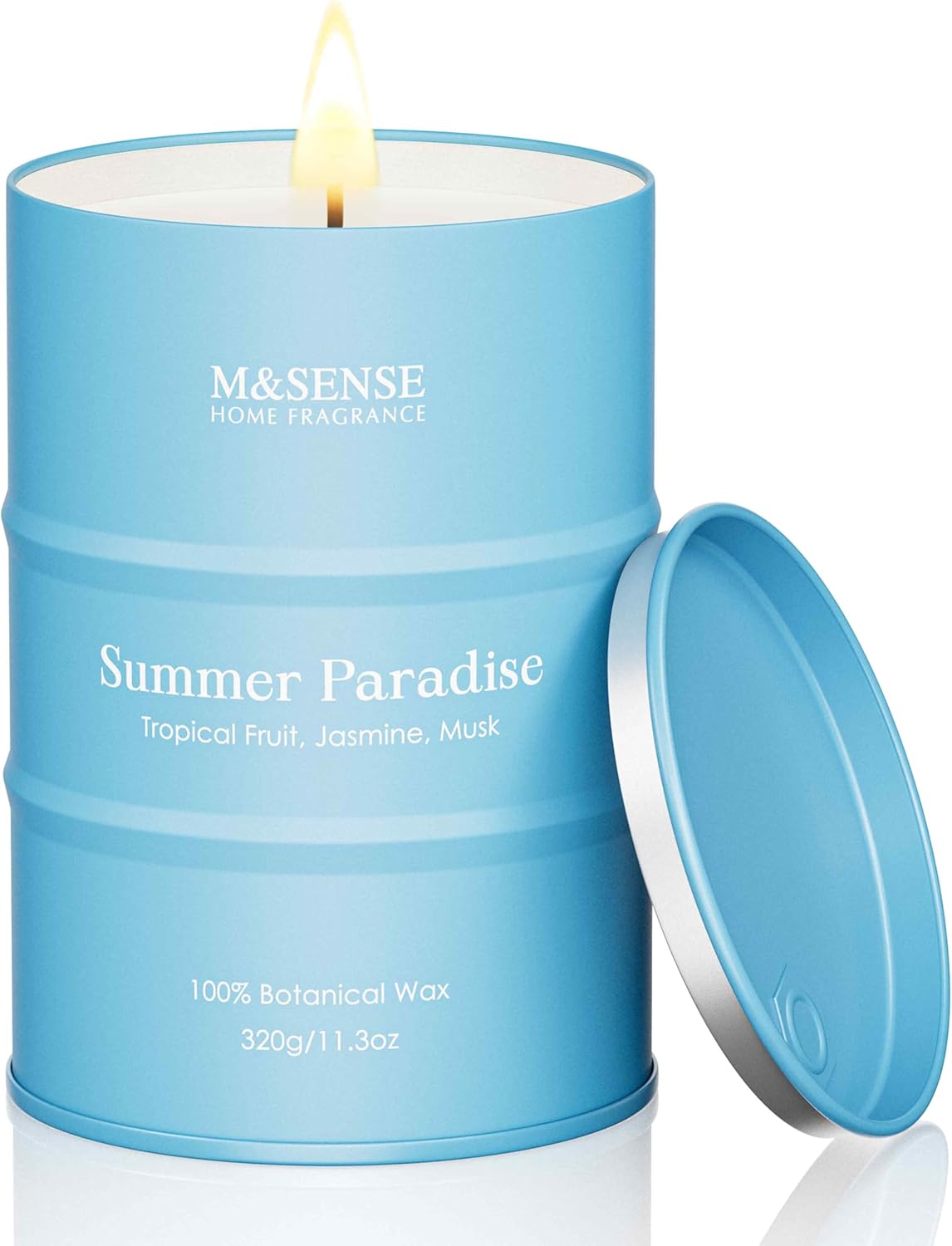 MSENSE Summer Soy Candles Jar 113oz 70 Hour Burn