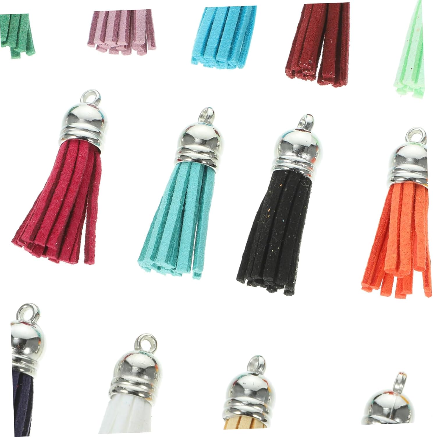 1set Acrylic Keychain Blanks with Accessories for Custom Projects