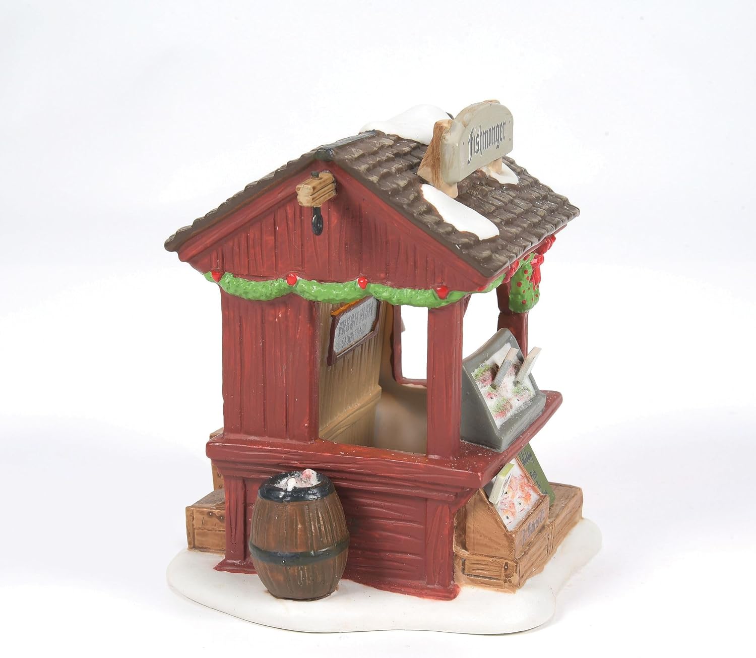 Department 56 Dickens Village Fishmonger Lighted Building
