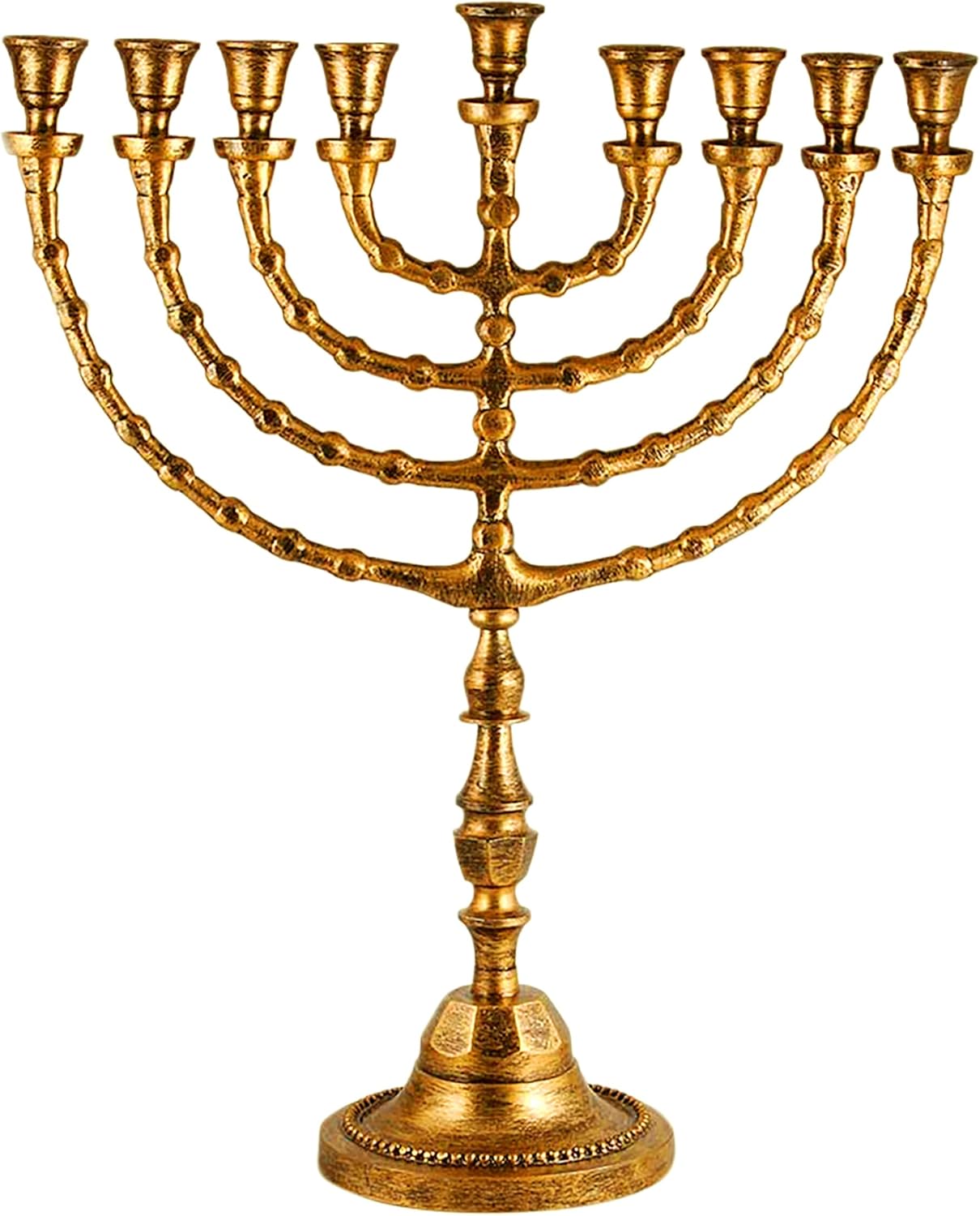Extra Large Traditional Chanukah Menorah 21 Inch Zion Judaica