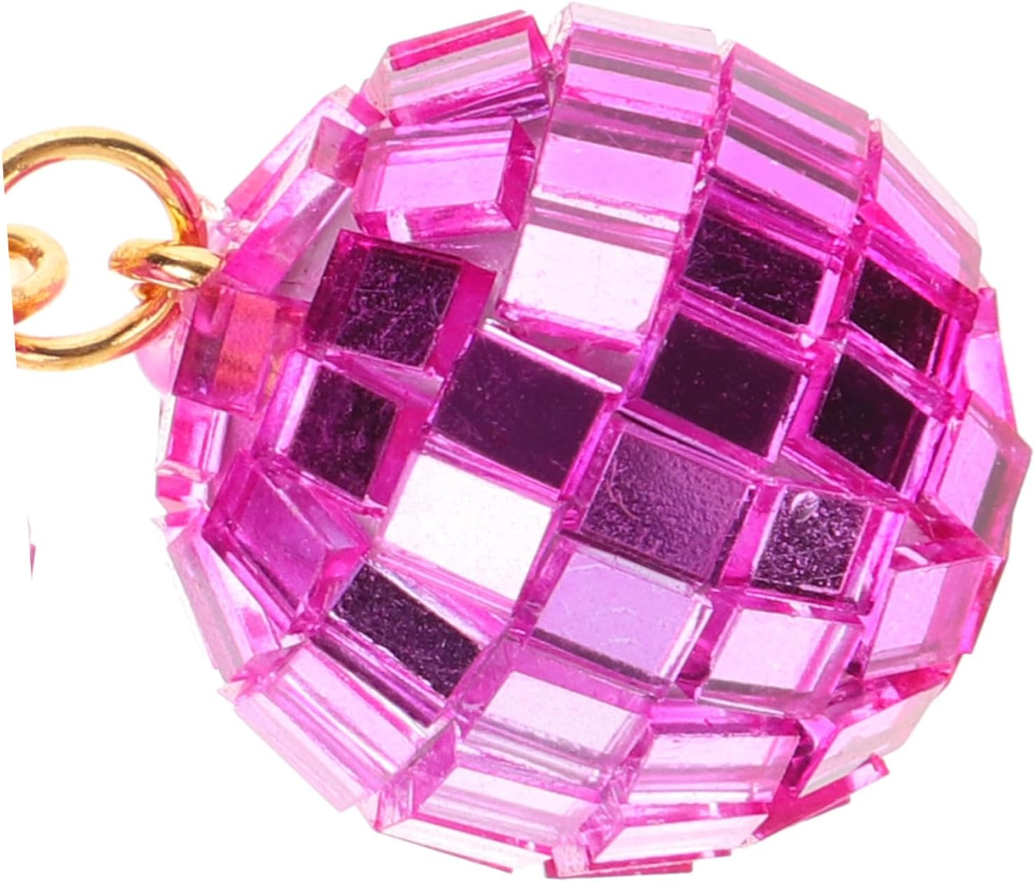 Small Disco Ball Keychain for Car Decoration