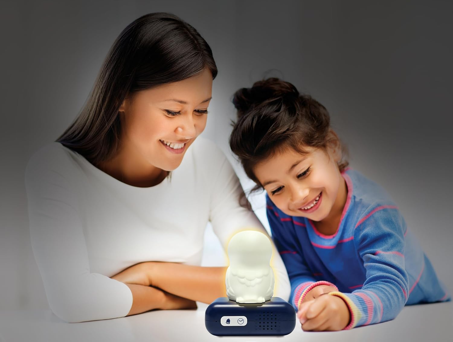 LEXiBOOK Hedwig Nightlight Alarm Clock