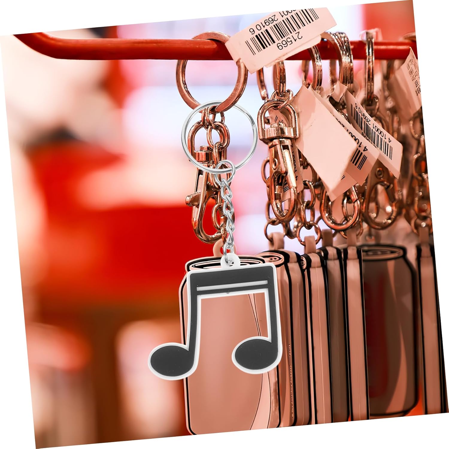 HOOTNEE 20pcs Music Themed Keychains for Party Favors